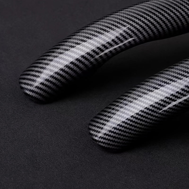 Carbon Fiber Steering Wheel Cover – Non-Slip Universal Fit