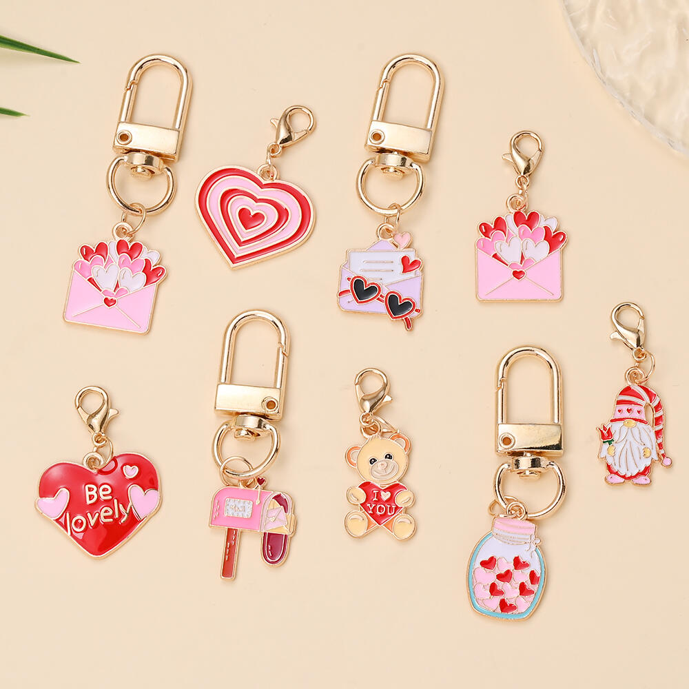Bear & Heart Keychain Set - 20/30/40pcs