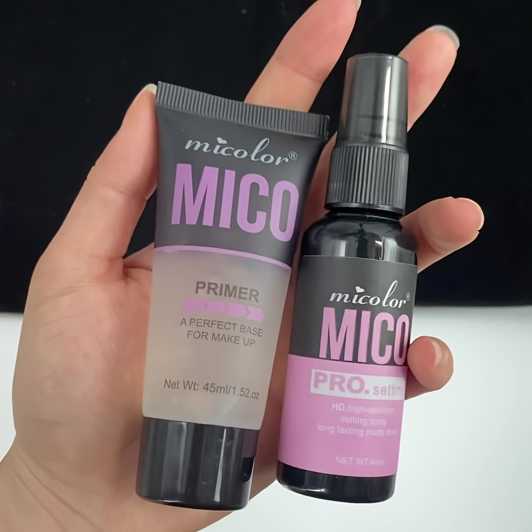 MICO Makeup Primer & Setting Duo - Pore Minimizing