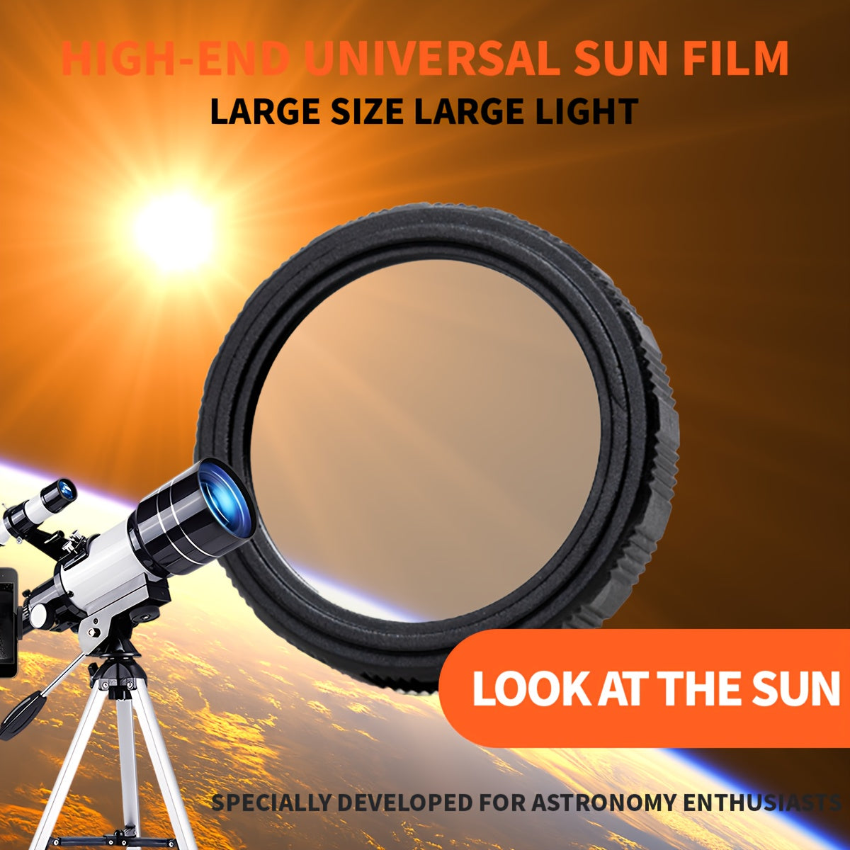 70mm Astronomical Telescope - 150x Magnification with Tripod