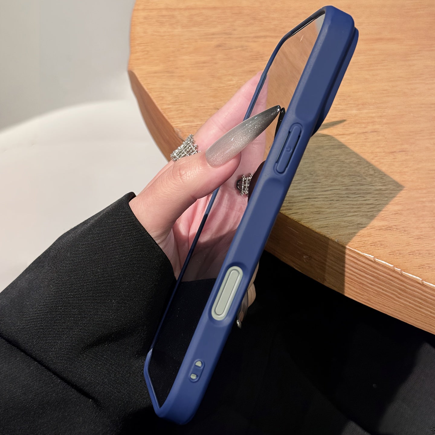 Matte Translucent iPhone Case - Shockproof Air Cushion Cover