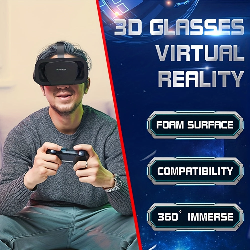 VR Headset for iPhone & Android – Virtual Reality Glasses