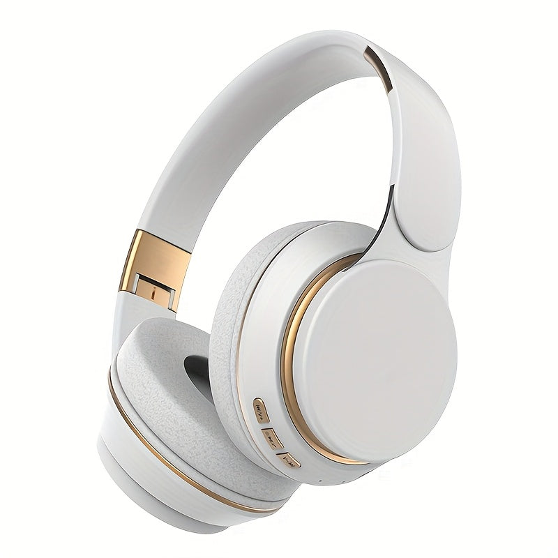 Wireless Foldable Over-Ear Headphones with Mic