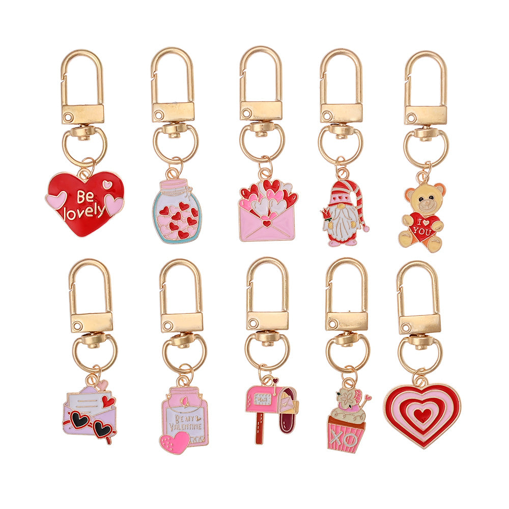 Bear & Heart Keychain Set - 20/30/40pcs