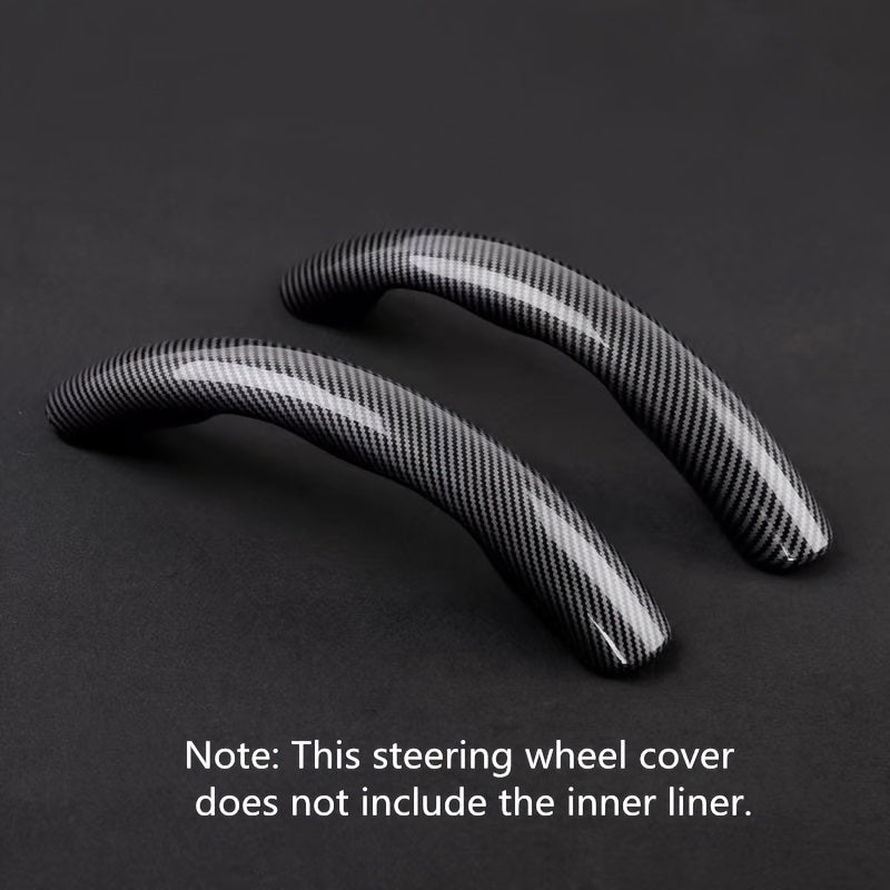 Carbon Fiber Steering Wheel Cover – Non-Slip Universal Fit