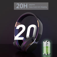 Wireless Foldable Over-Ear Headphones with Mic
