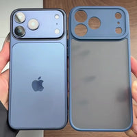 Matte Translucent iPhone Case - Shockproof Air Cushion Cover