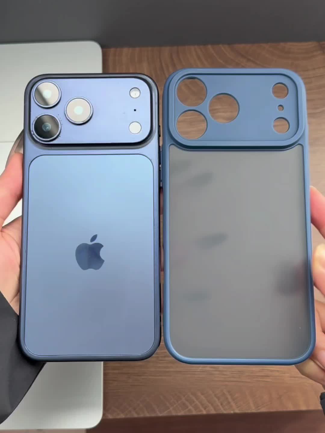 Matte Translucent iPhone Case - Shockproof Air Cushion Cover