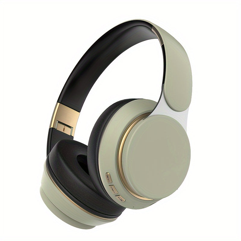 Wireless Foldable Over-Ear Headphones with Mic