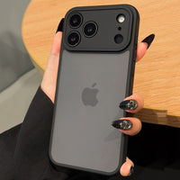 Matte Translucent iPhone Case - Shockproof Air Cushion Cover