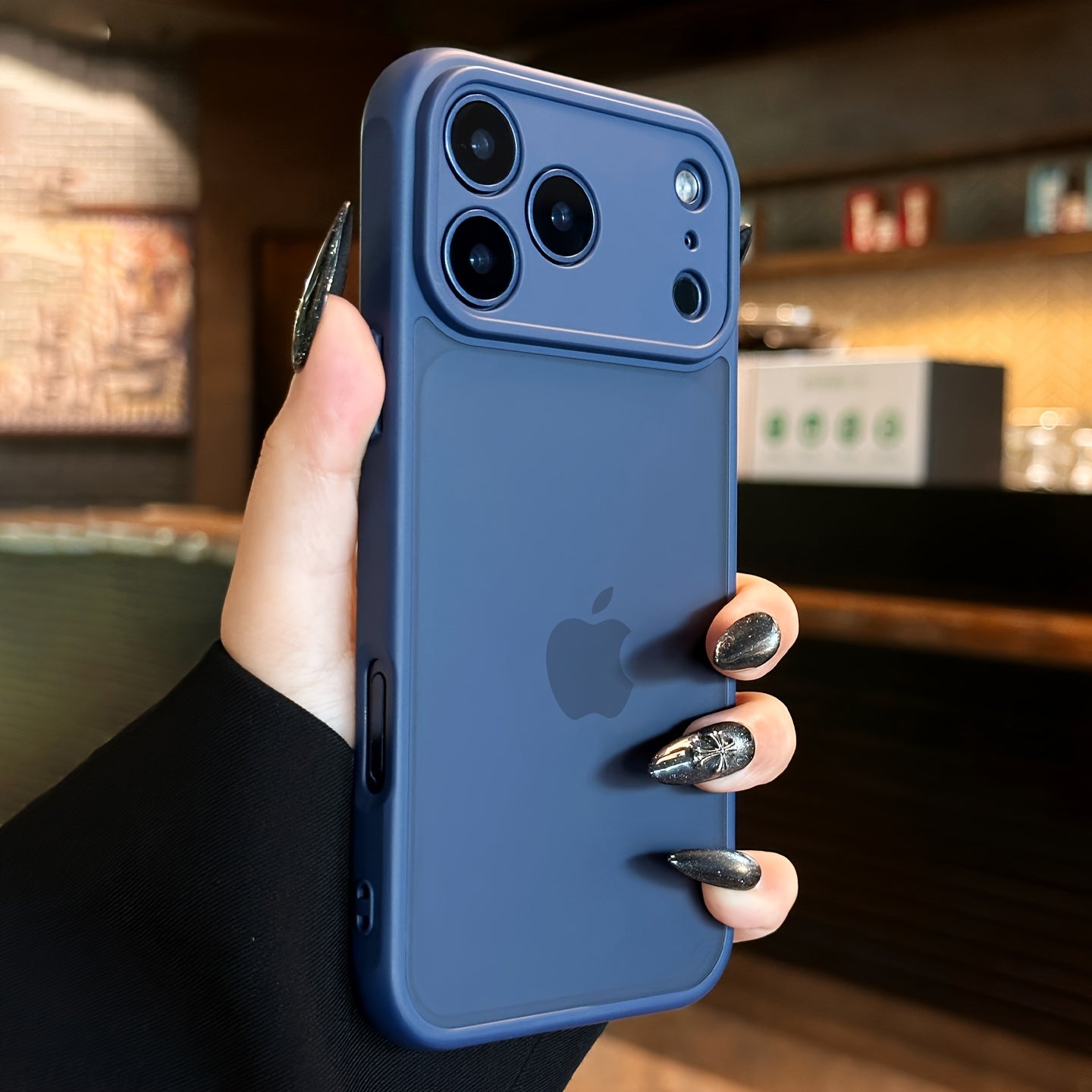 Matte Translucent iPhone Case - Shockproof Air Cushion Cover