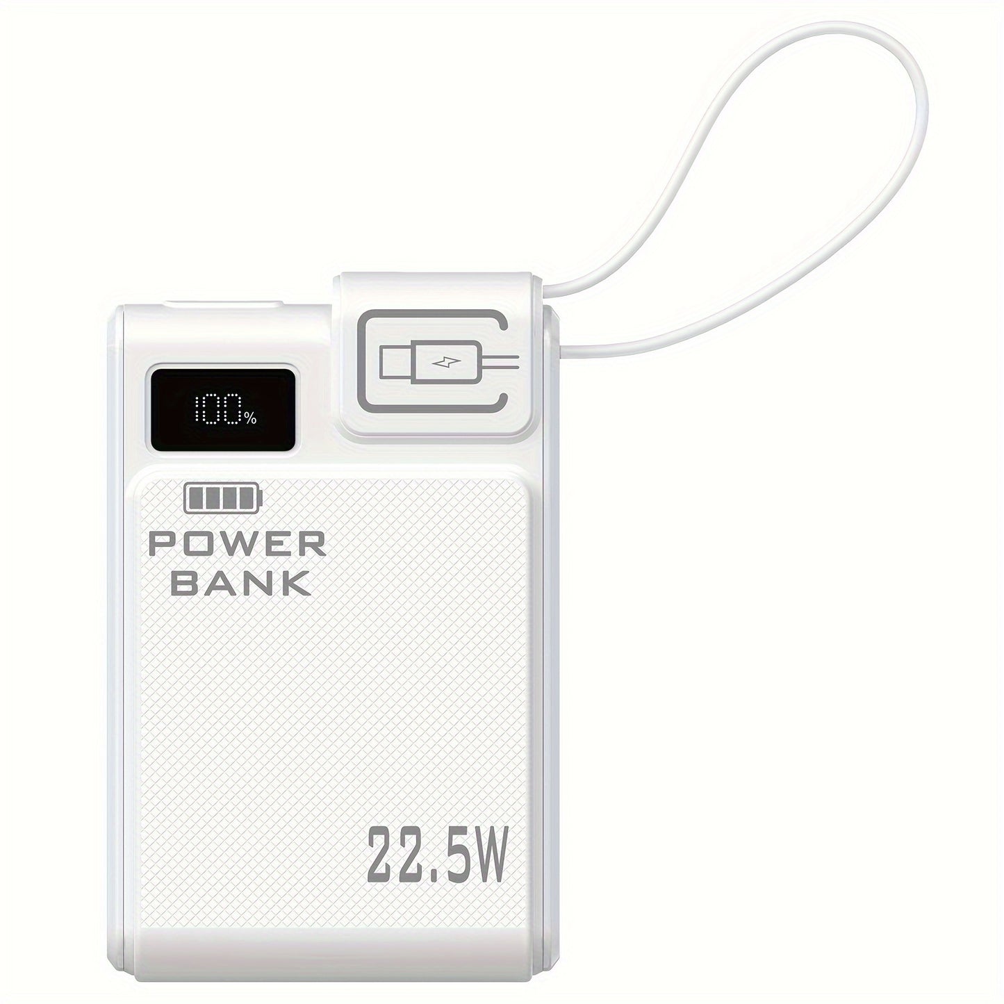 Portable Power Bank - PD 22.5W Fast Charging