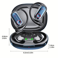 AI Translation Earphones - Open-Ear Bluetooth 5.4 Wireless