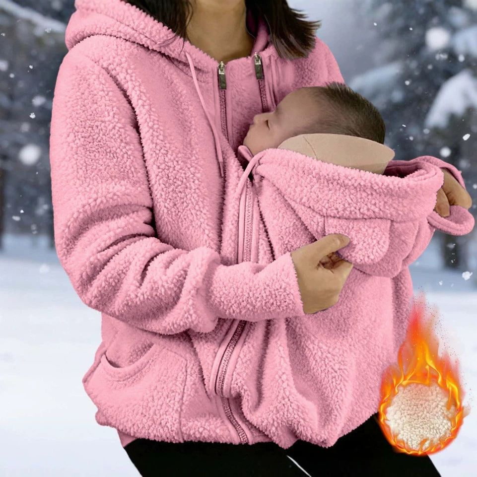 Women's Cable Knit Two-Piece Lounge Set – Maternity Friendly
