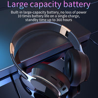 Wireless Foldable Over-Ear Headphones with Mic