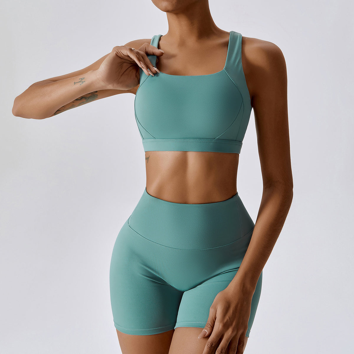 Womens Quick-Dry Yoga Fitness Set