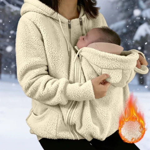 Women's Cable Knit Two-Piece Lounge Set – Maternity Friendly