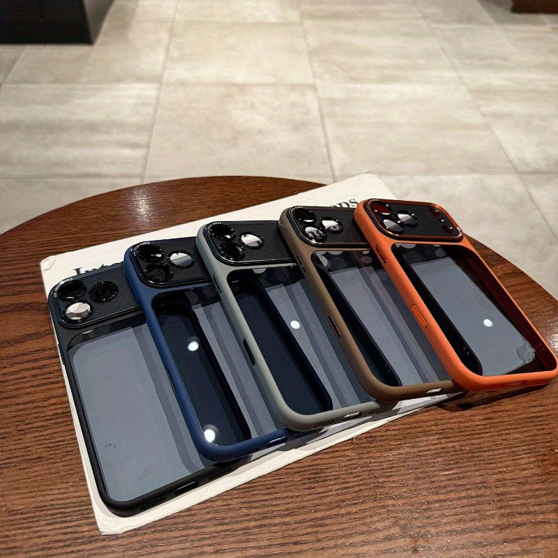 Ultra-Thin iPhone Case with Mirror - Orange