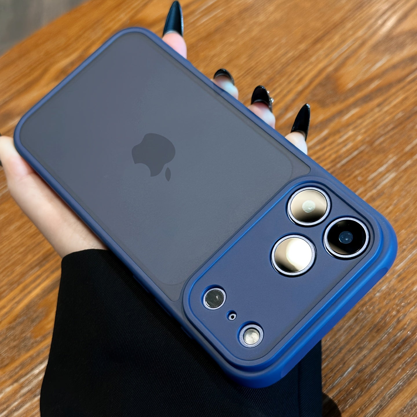 Matte Translucent iPhone Case - Shockproof Air Cushion Cover