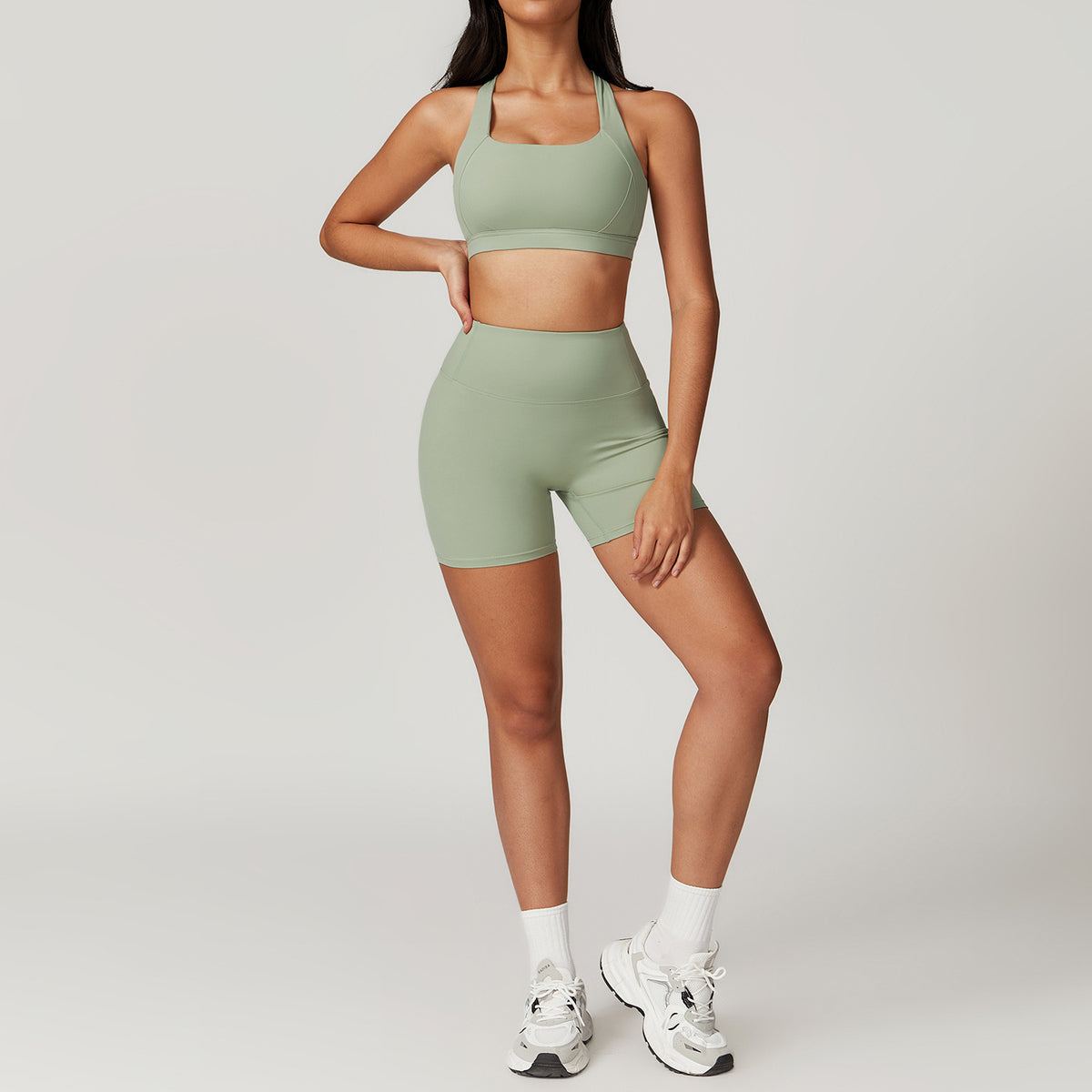 Womens Quick-Dry Yoga Fitness Set