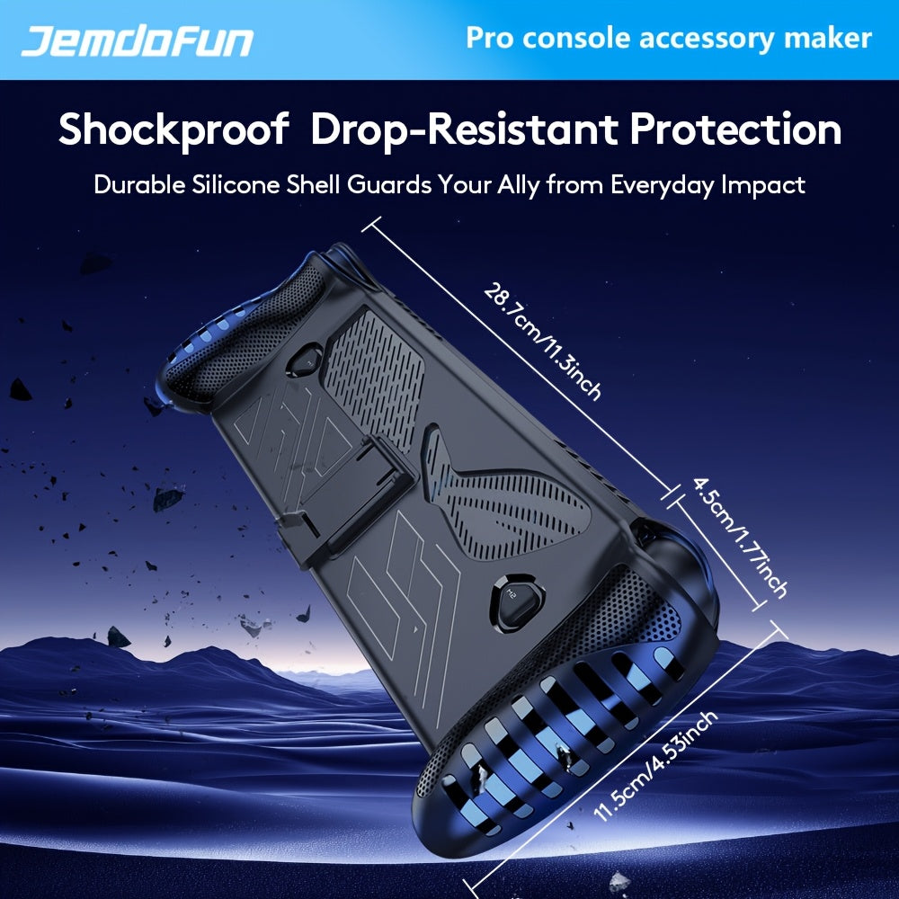 ROG Ally X Silicone Case with Stand - Shockproof Protective Cover