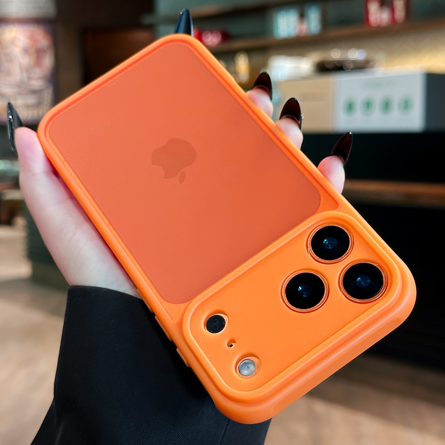 Matte Translucent iPhone Case - Shockproof Air Cushion Cover