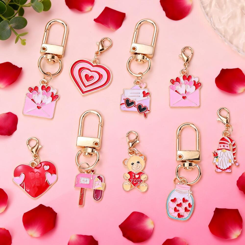 Bear & Heart Keychain Set - 20/30/40pcs