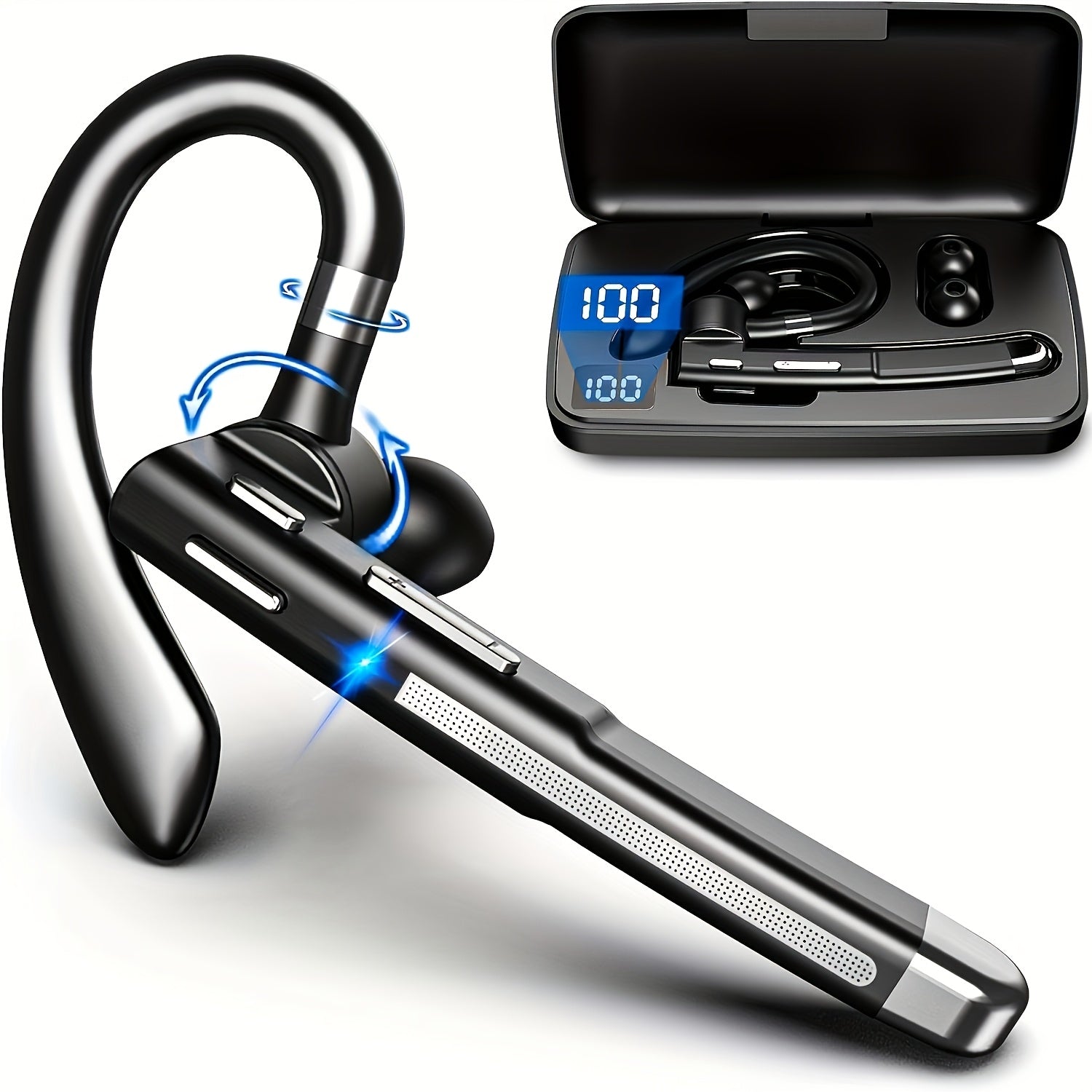 Premium wireless earbuds with ENC noise cancelling and Bluetooth connectivity