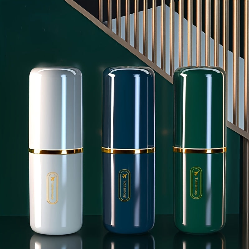 Portable Travel Toothbrush and Toothpaste Storage