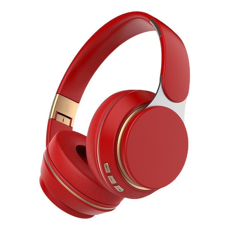 Wireless Foldable Over-Ear Headphones with Mic