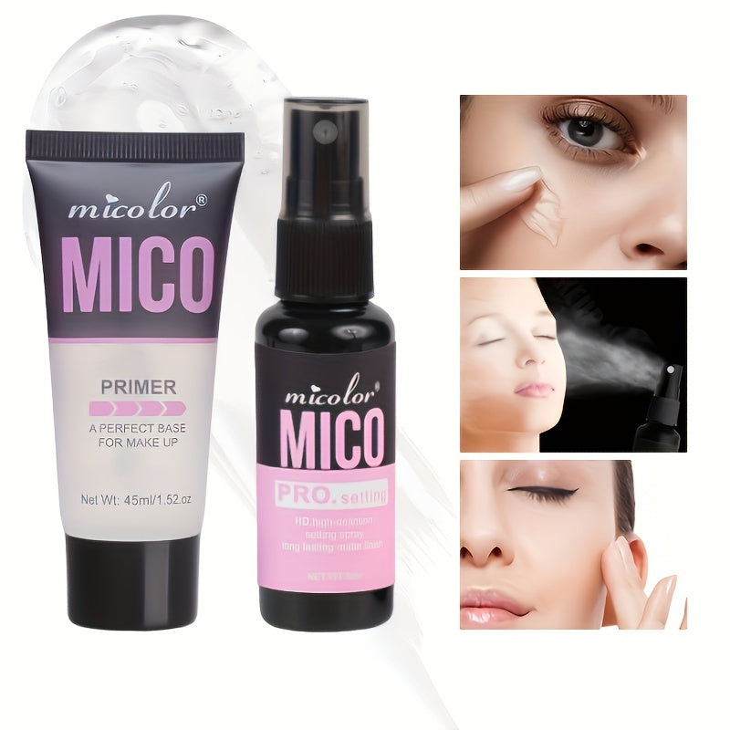 MICO Makeup Primer & Setting Duo - Pore Minimizing