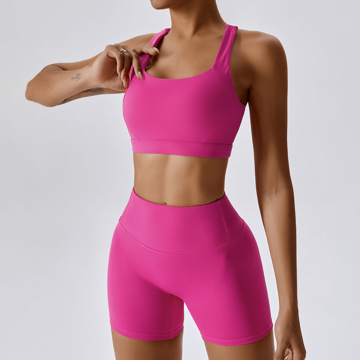 Womens Quick-Dry Yoga Fitness Set