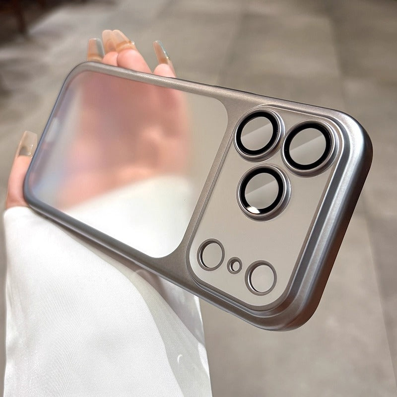 Glossy Transparent iPhone Case - Ultra-Thin Lens Protection