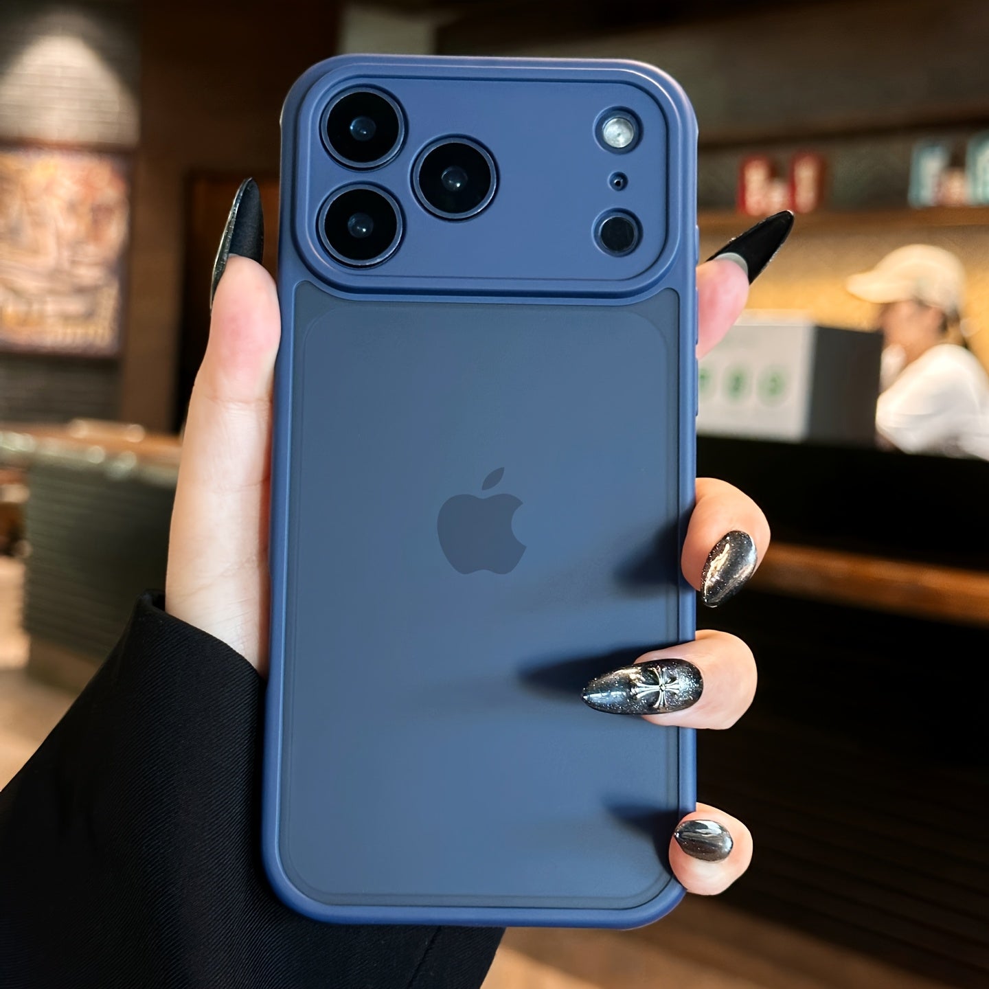 Matte Translucent iPhone Case - Shockproof Air Cushion Cover