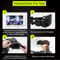 VR Headset for iPhone & Android – Virtual Reality Glasses