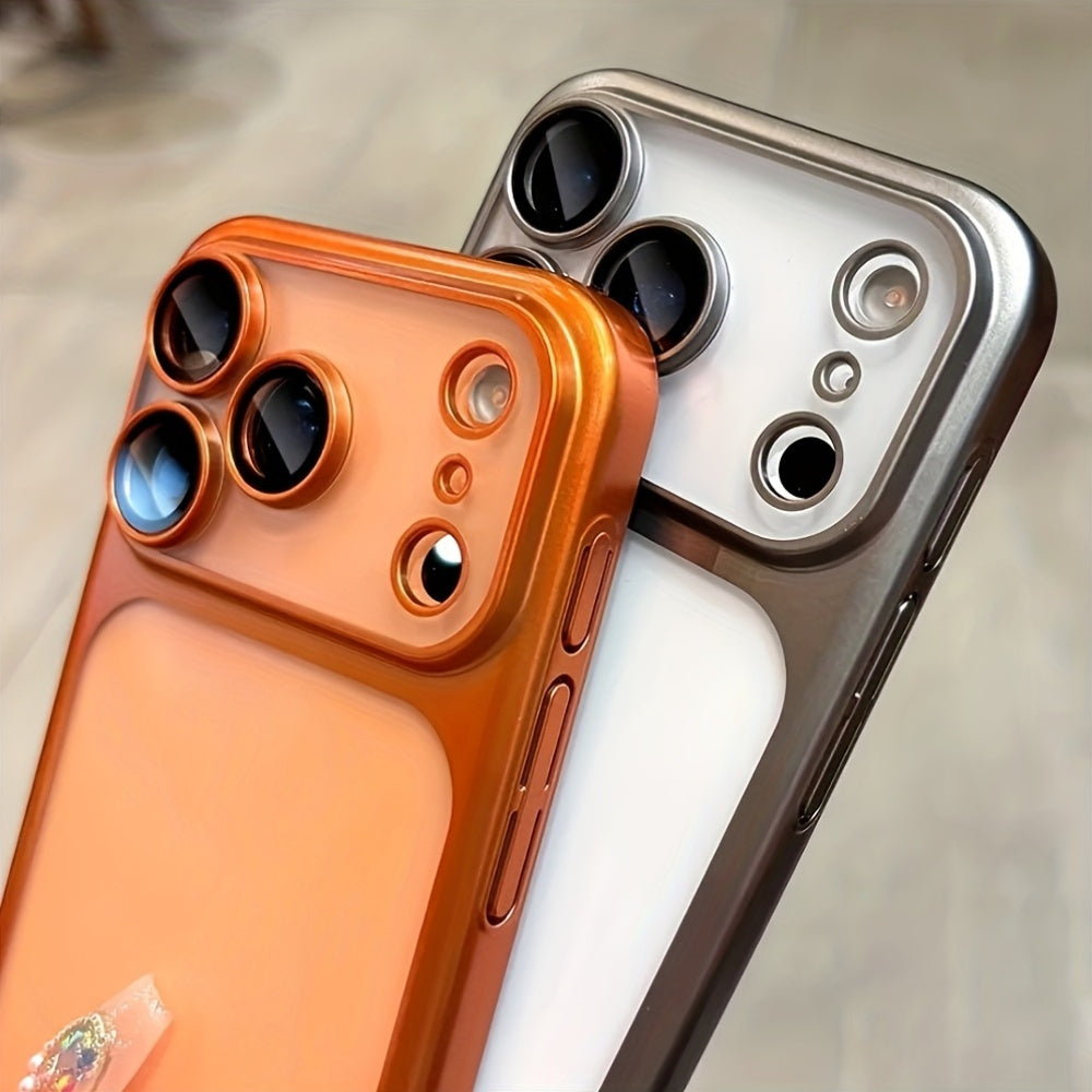 Glossy Transparent iPhone Case - Ultra-Thin Lens Protection