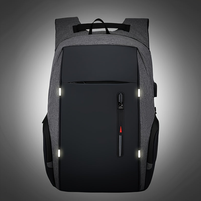 Anti-Theft Laptop Backpack for Men – Large Travel Business Bag