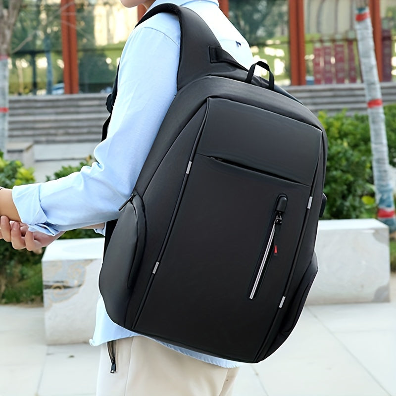 Anti-Theft Laptop Backpack for Men – Large Travel Business Bag