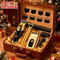 Professional hair clipper set for men with rechargeable battery and USB charging