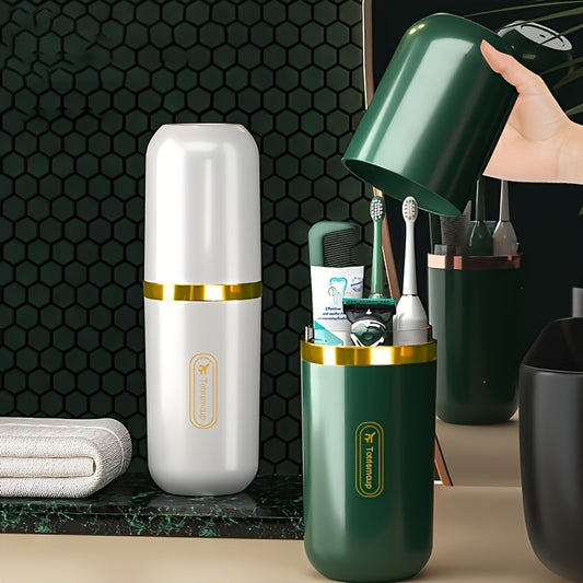 Portable Travel Toothbrush and Toothpaste Storage