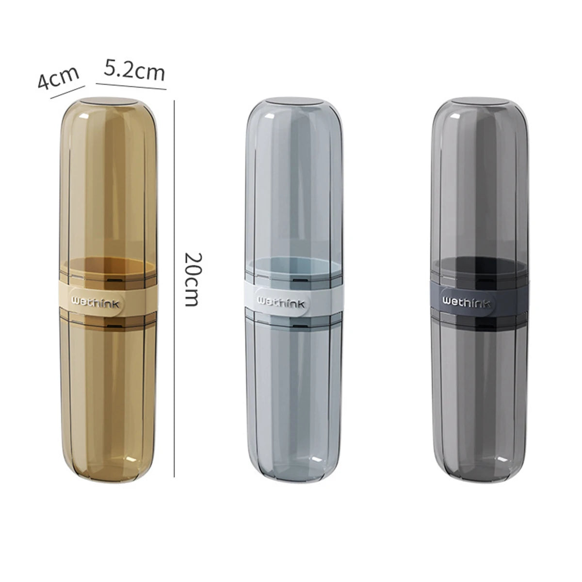 Portable Toothbrush Holder - Travel Case