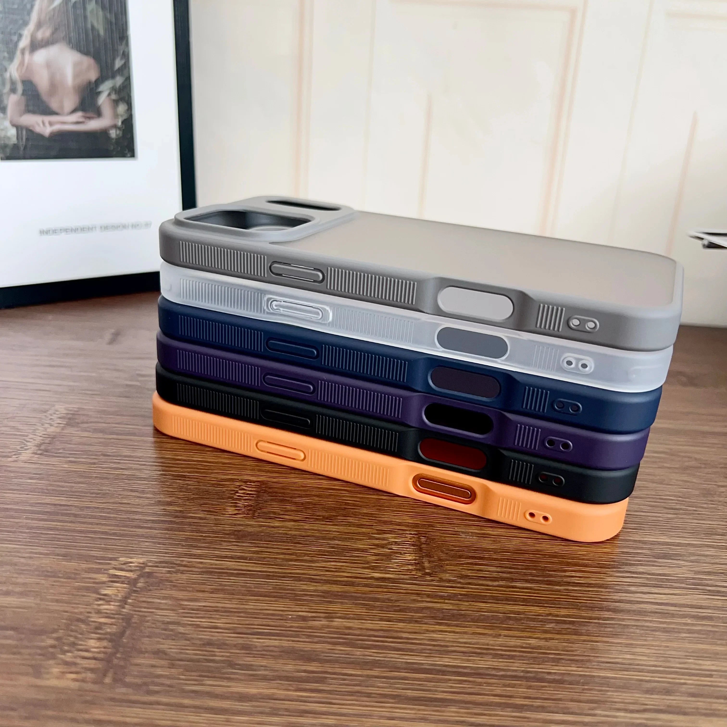 iPhone 17 Pro Max Magnetic Case - Matte Shockproof Cover