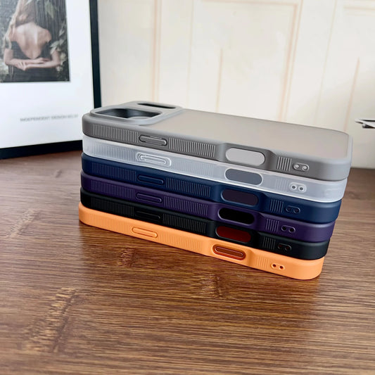 iPhone 17 Pro Max Magnetic Case matte shockproof transparent cover with MagSafe compatibility and military-grade protection