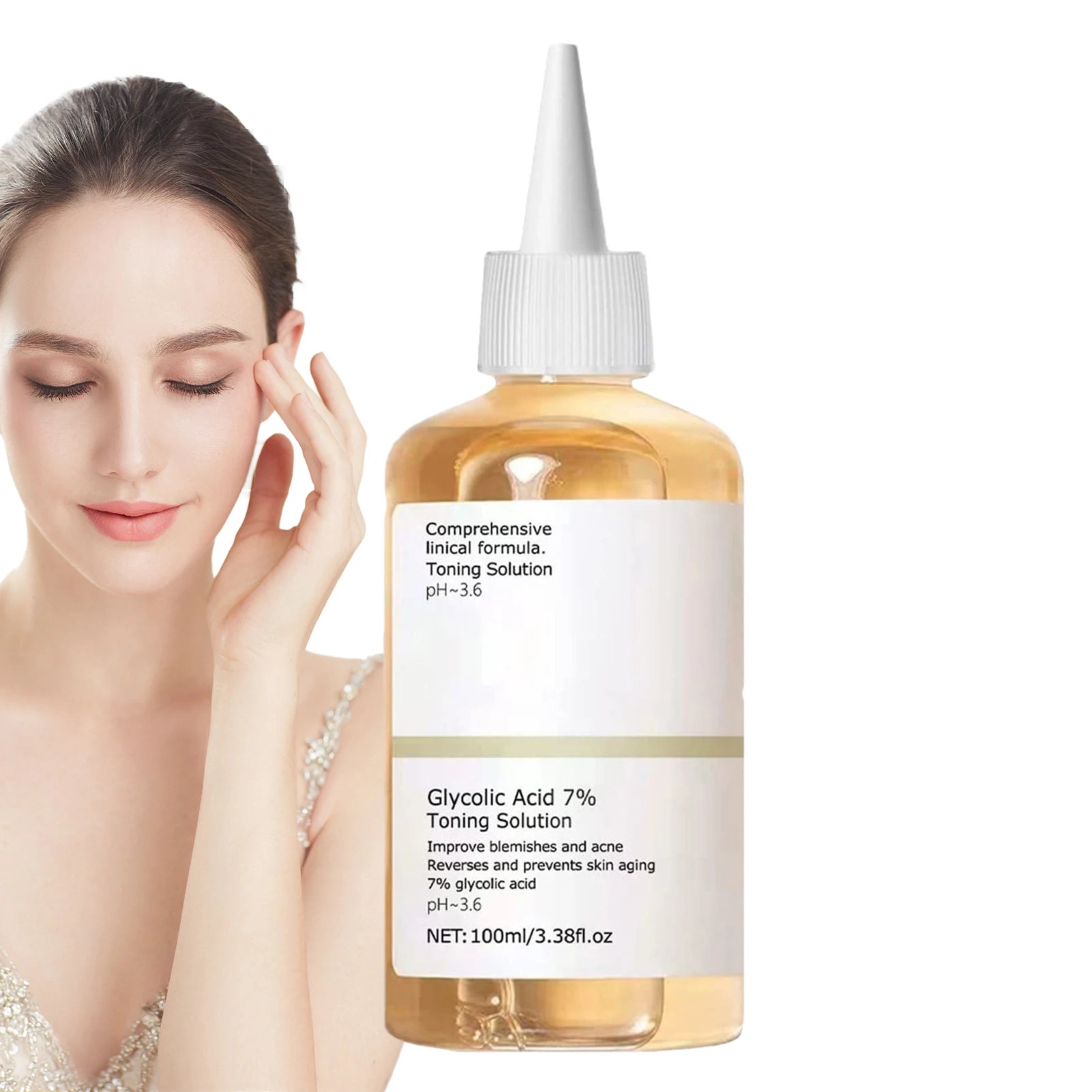 Glycolic Acid 7% Toner - Acne Treatment & Exfoliating Essence