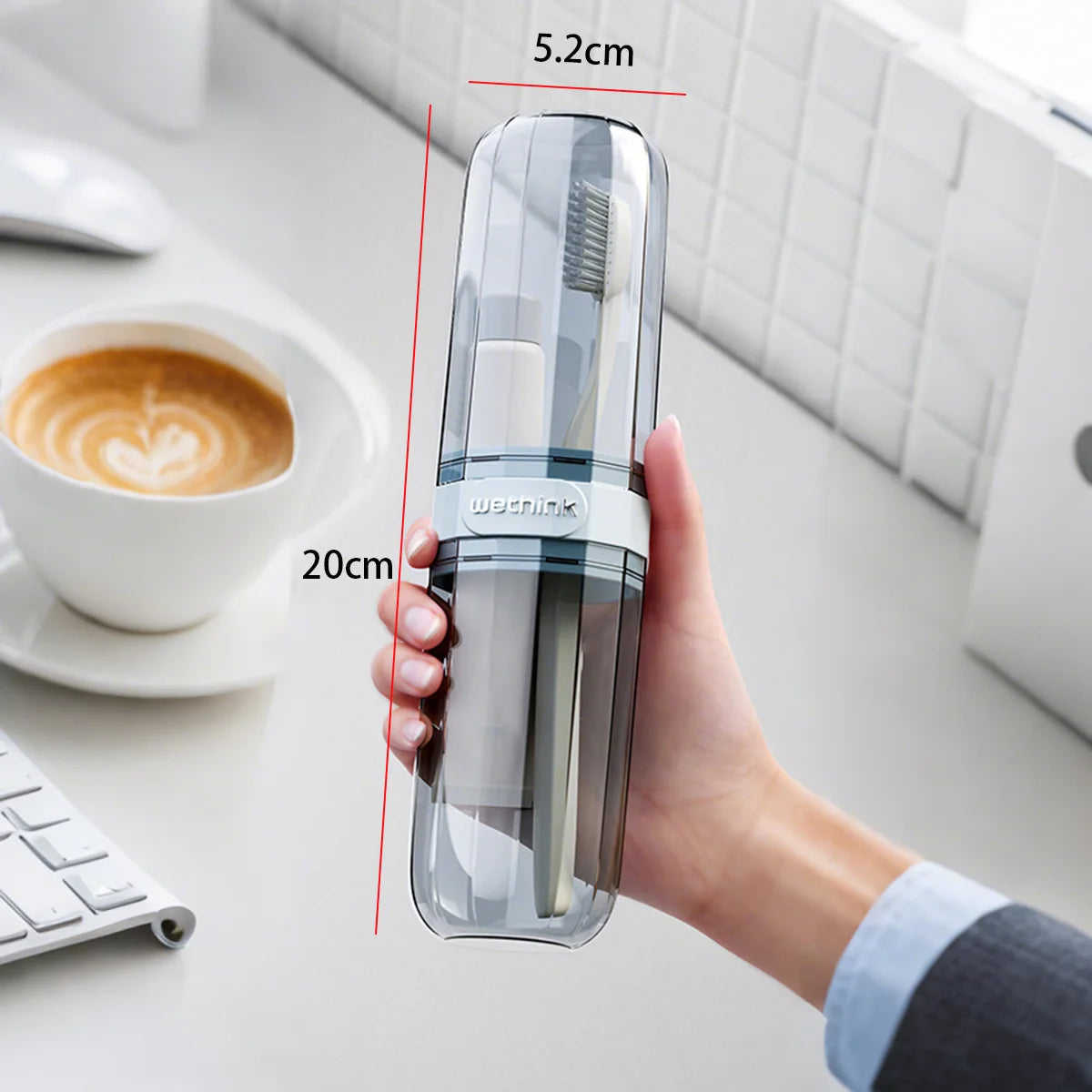 Portable Toothbrush Holder - Travel Case