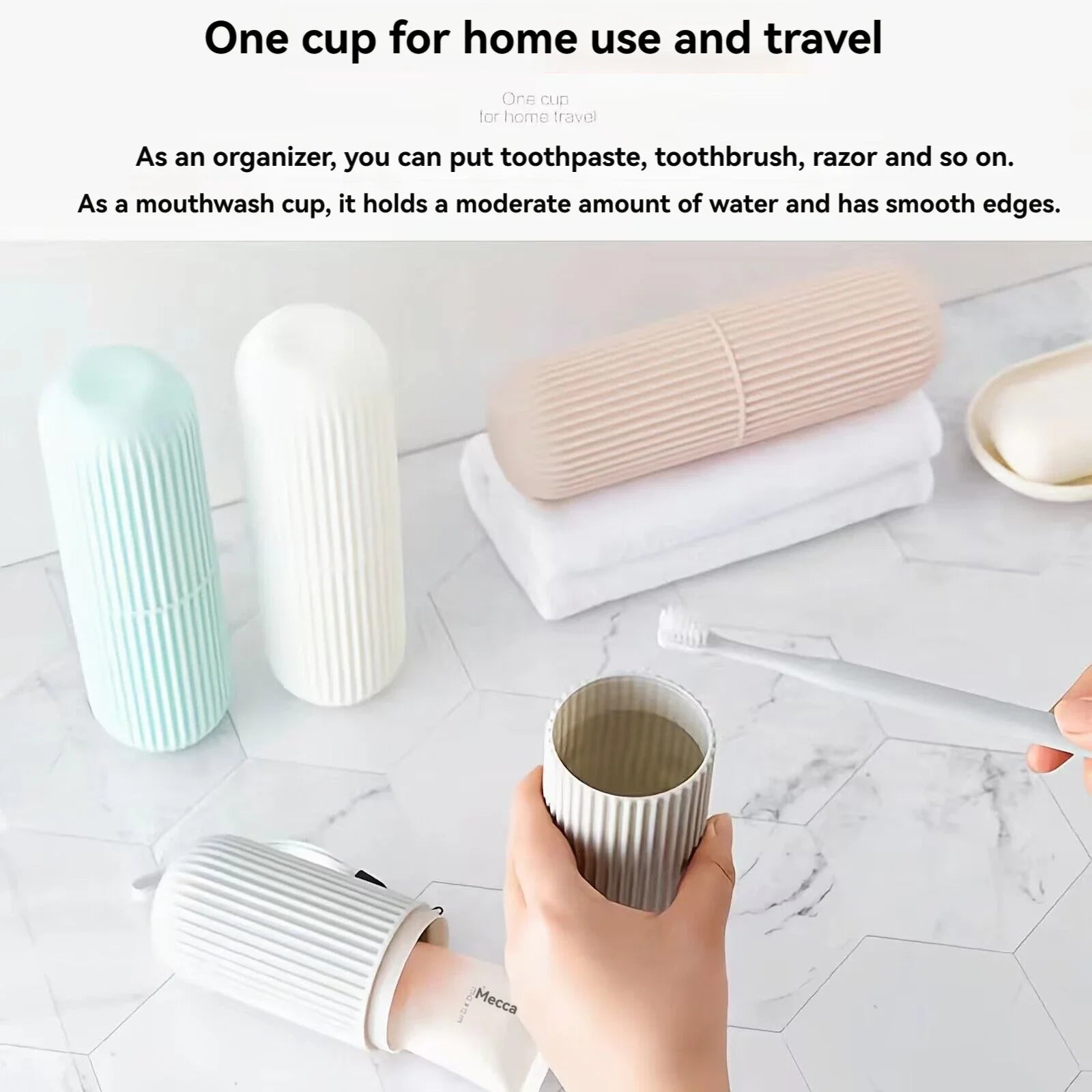 Portable Toothbrush Holder - Travel Case