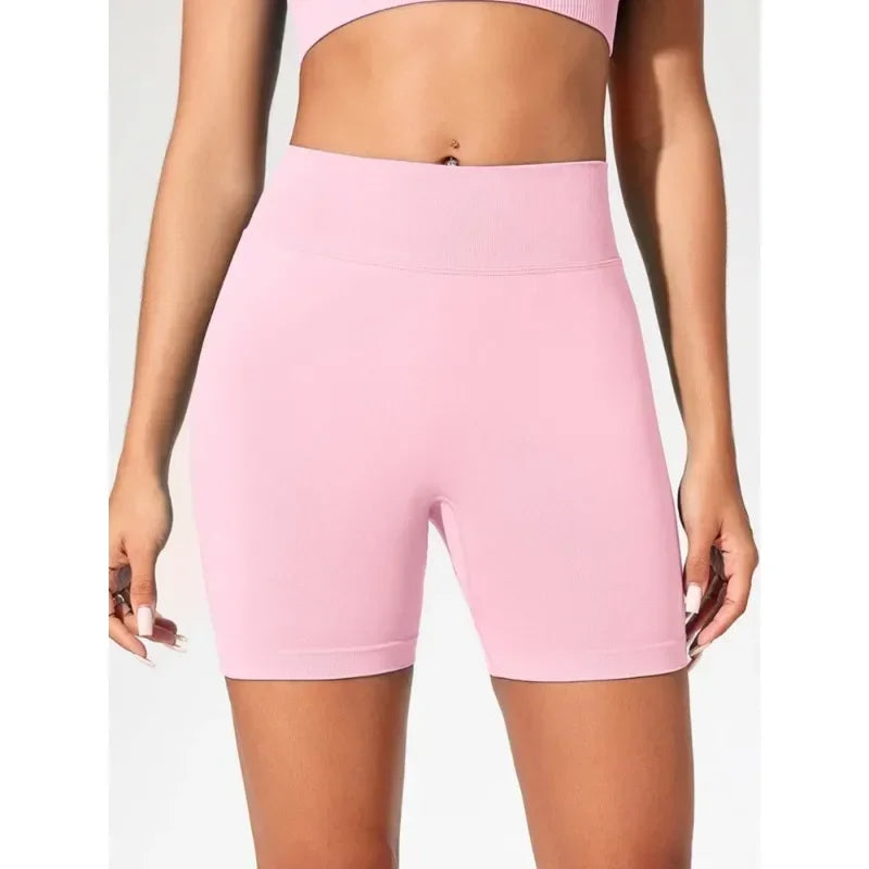 Women's High-Waisted Yoga Shorts