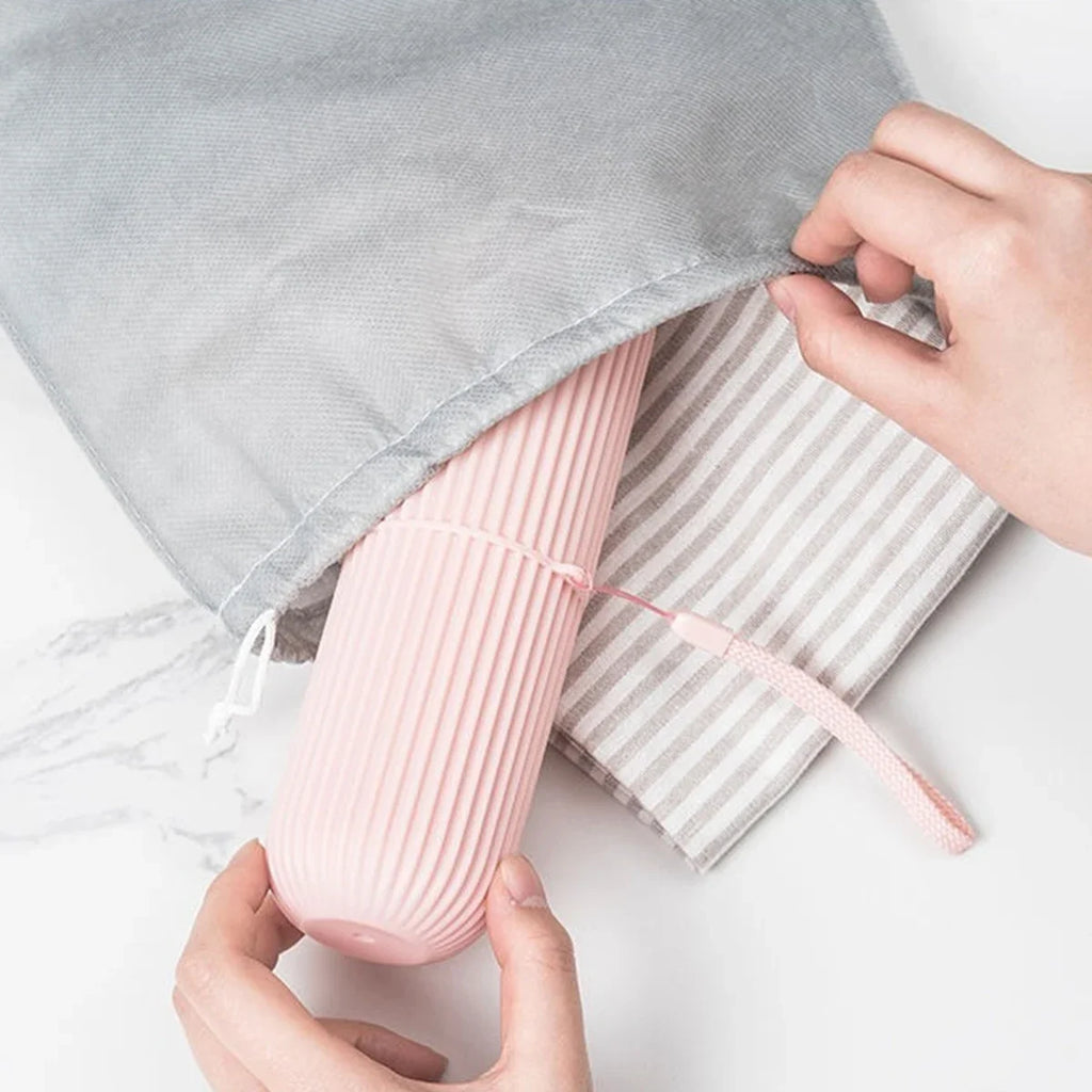 Portable Toothbrush Holder - Travel Case