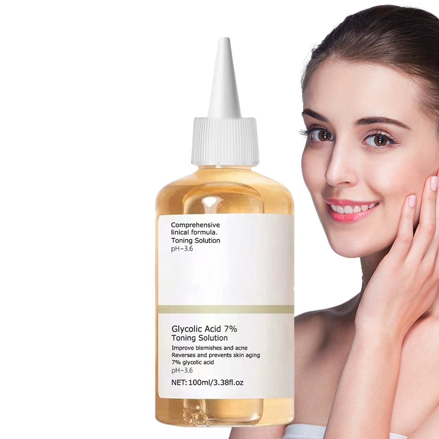 Glycolic Acid 7% Toner - Acne Treatment & Exfoliating Essence