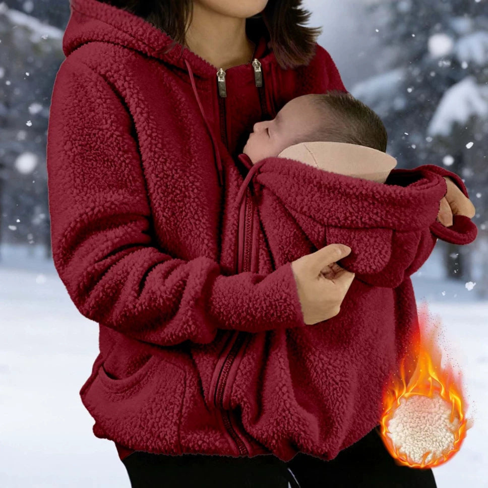 Women's Cable Knit Two-Piece Lounge Set – Maternity Friendly